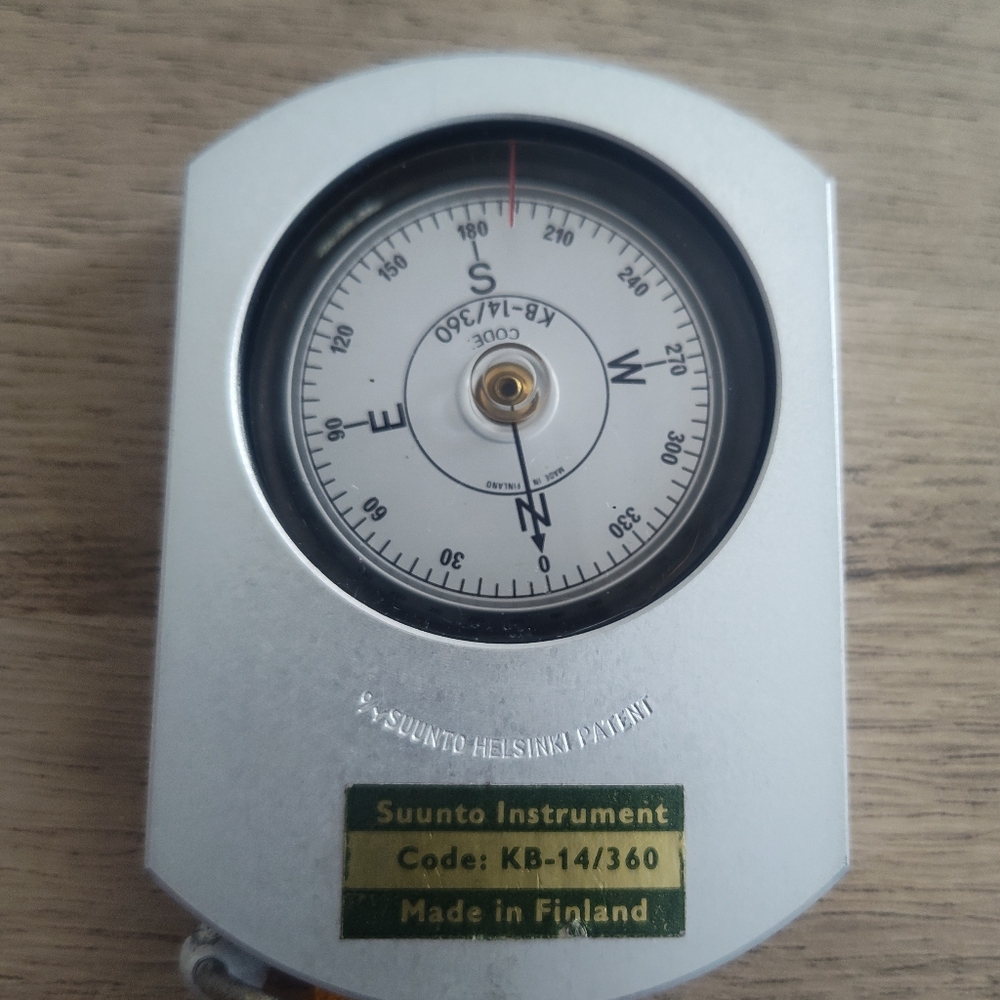 Suunto Instrument KB-14/360 Compass Made In Finland